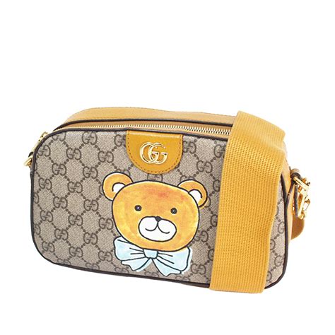 used gucci teddy bear bags